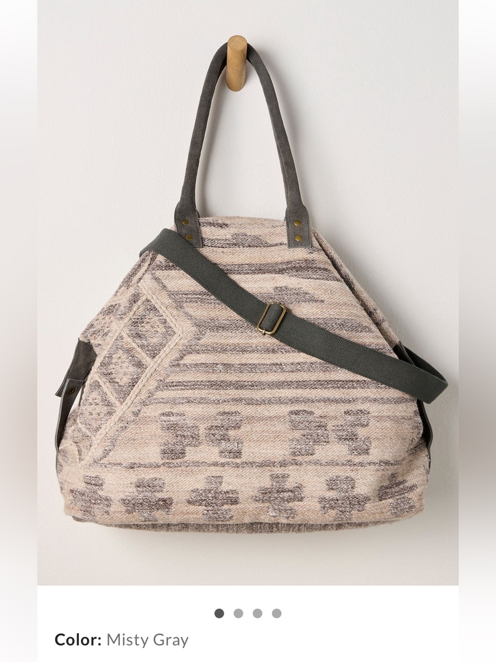 Free People Whimsy Rug Weekender Bag
